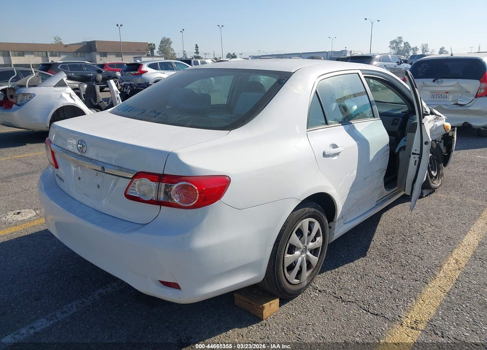 2011 TOYOTA COROLLA LE VIN: 2T1BU4EE1BC547540