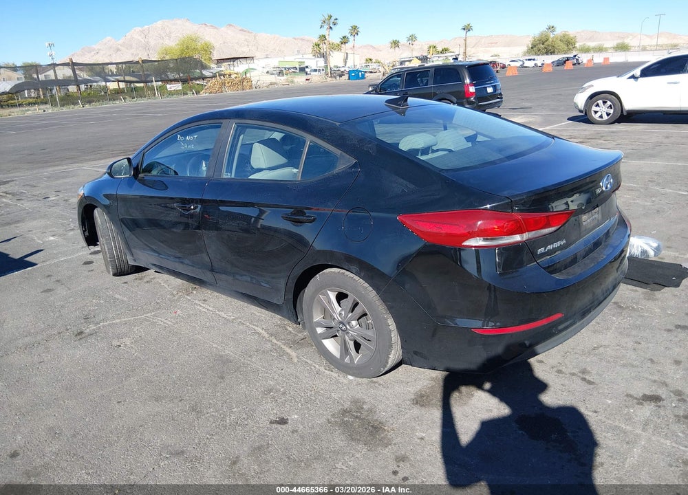 2017 HYUNDAI ELANTRA SE VIN: KMHD84LF7HU106141