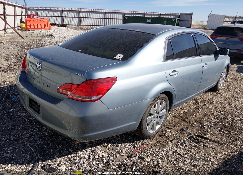 2007 TOYOTA AVALON XLS VIN: 4T1BK36B77U245972