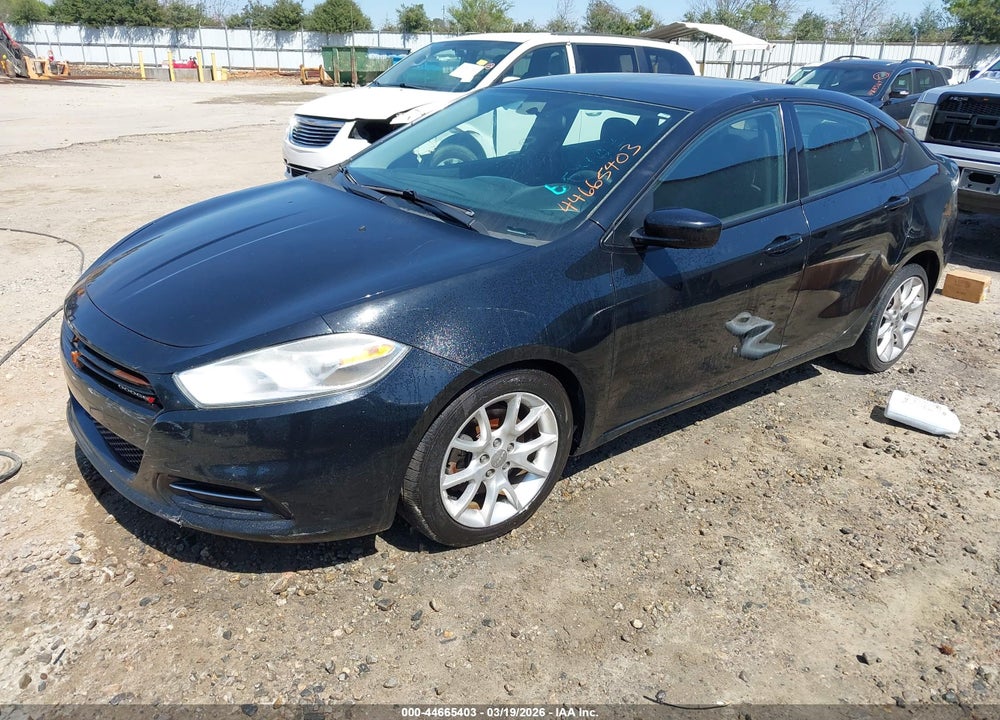 2013 DODGE DART SXT VIN: 1C3CDFBA8DD268291
