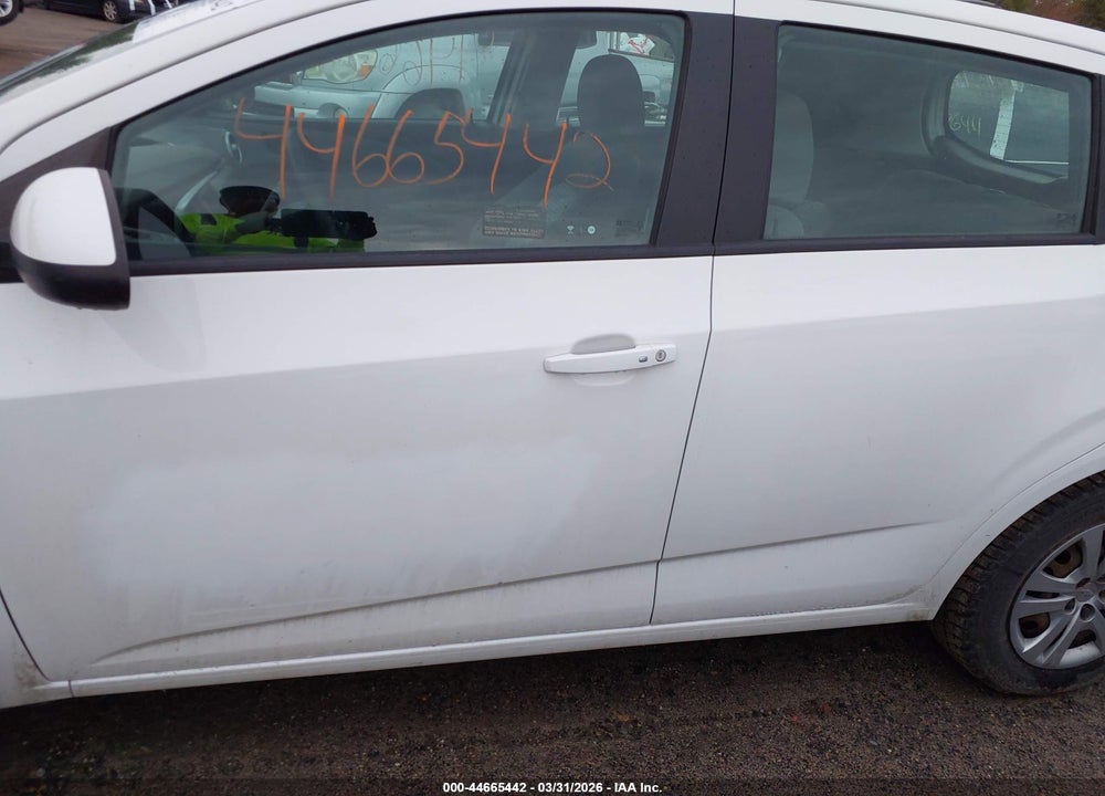 2020 CHEVROLET SONIC FWD  1FL 5-DOOR VIN: 1G1JG6SB0L4126530