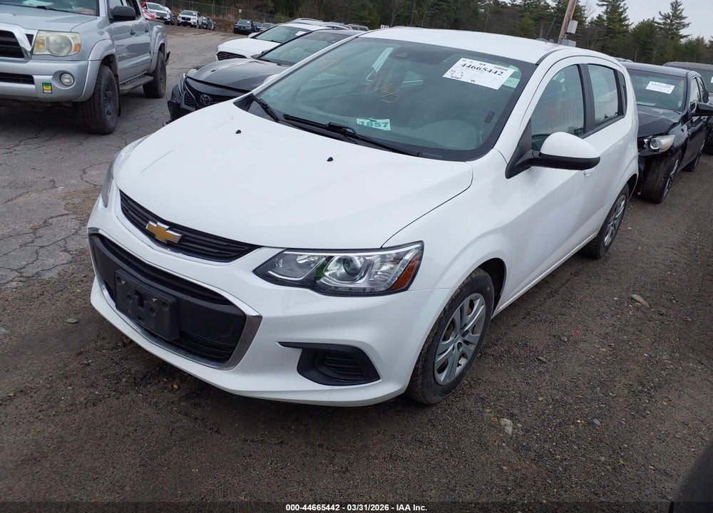 2020 CHEVROLET SONIC FWD  1FL 5-DOOR VIN: 1G1JG6SB0L4126530