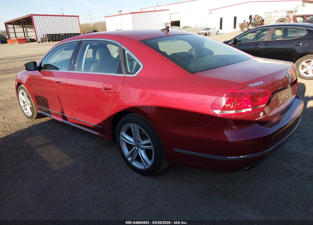 2015 VOLKSWAGEN PASSAT 1.8T SE VIN: 1VWBT7A37FC011311