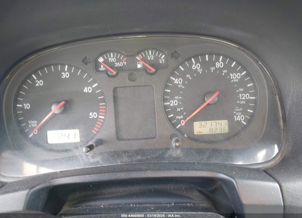 2003 VOLKSWAGEN JETTA GLS TDI VIN: 3VWSP69M73M170013
