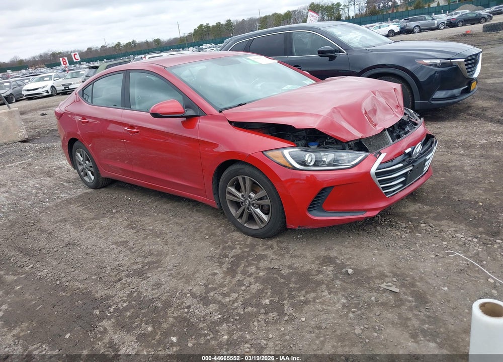 2018 HYUNDAI ELANTRA SEL VIN: 5NPD84LF4JH315020