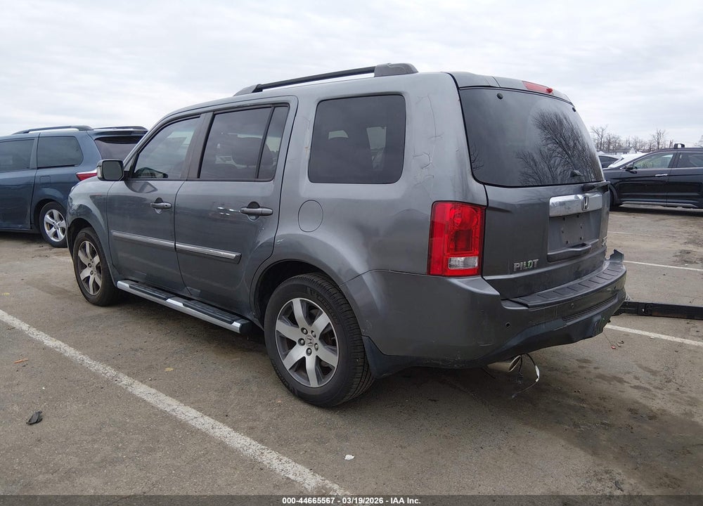 2012 HONDA PILOT TOURING VIN: 5FNYF4H96CB082026