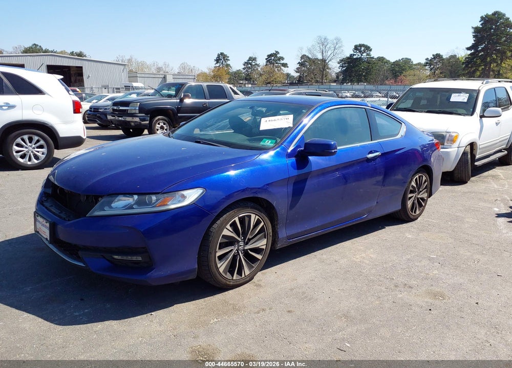 2016 HONDA ACCORD EX VIN: 1HGCT1B77GA010681