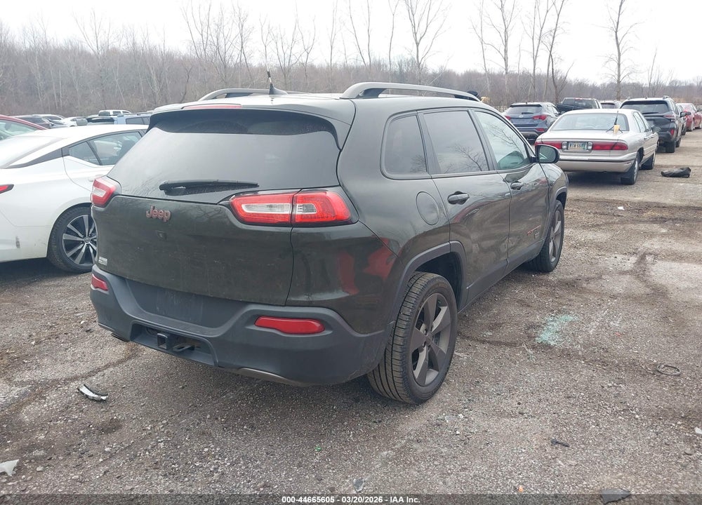 2016 JEEP CHEROKEE 75TH ANNIVERSARY VIN: 1C4PJLCB1GW275250