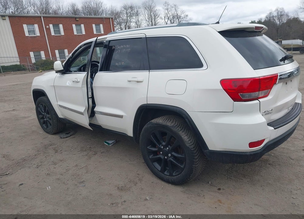2012 JEEP GRAND CHEROKEE LAREDO VIN: 1C4RJFAG1CC135770