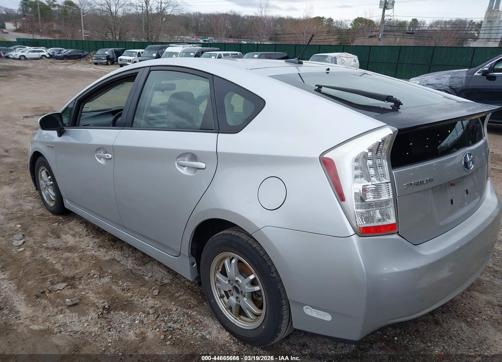 2011 TOYOTA PRIUS THREE VIN: JTDKN3DU7B5340213