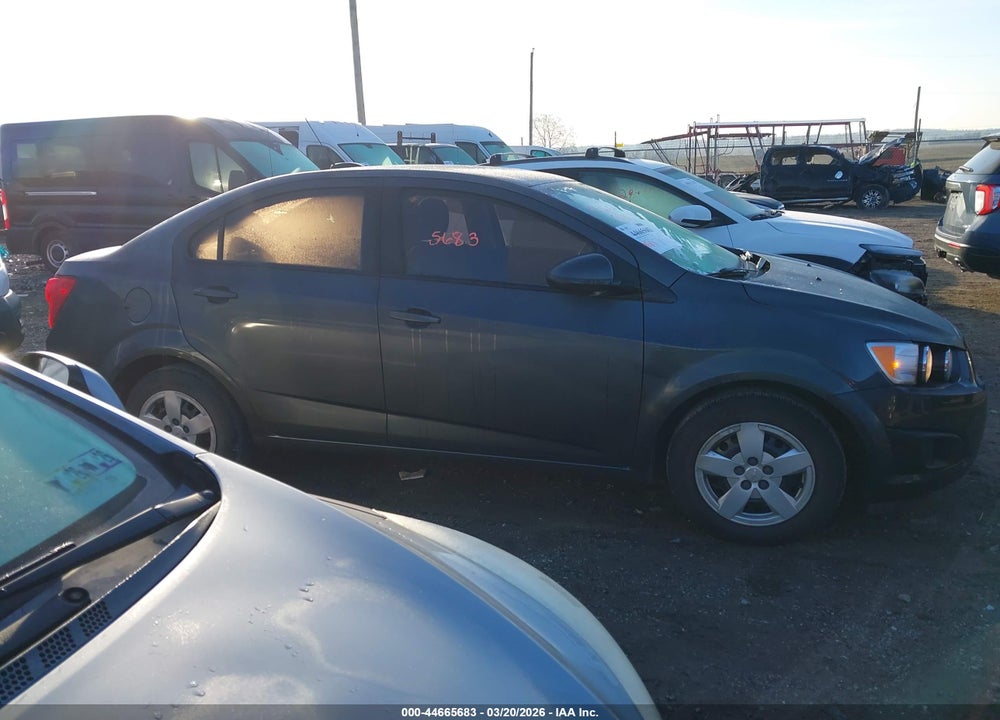 2016 CHEVROLET SONIC LS AUTO VIN: 1G1JA5SH7G4172538
