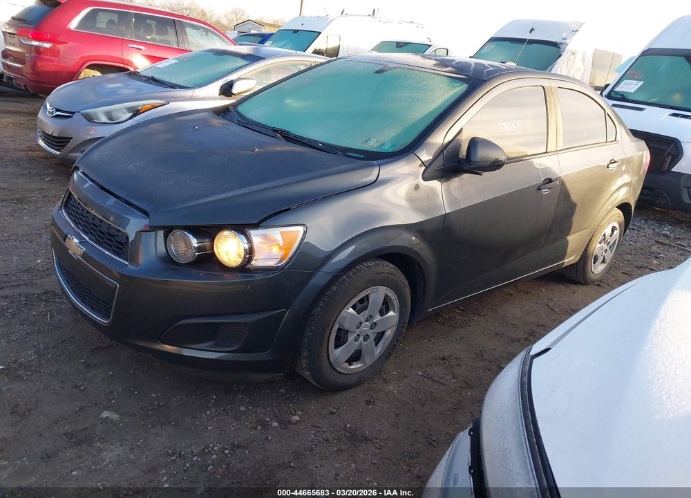2016 CHEVROLET SONIC LS AUTO VIN: 1G1JA5SH7G4172538