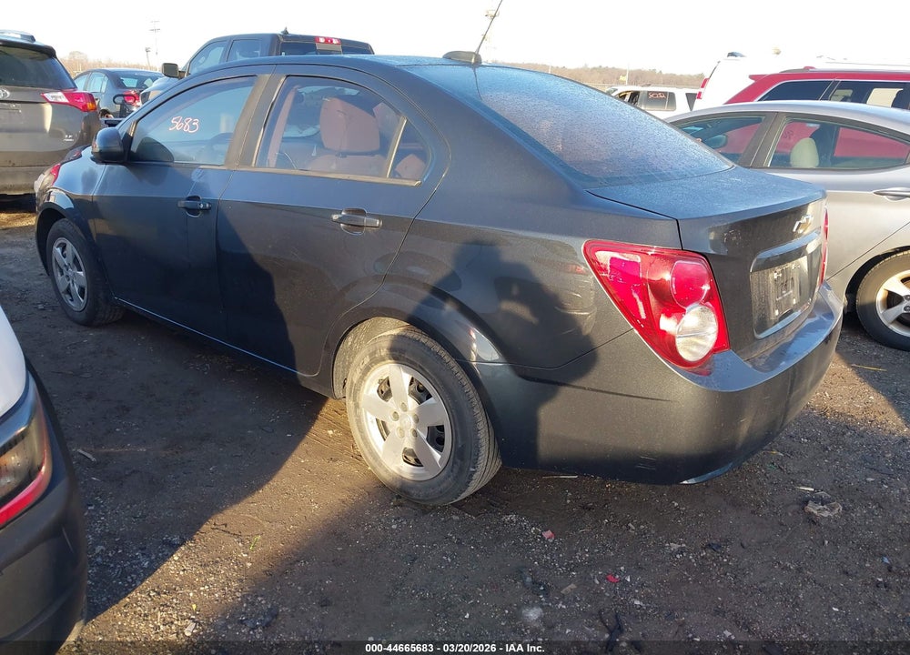 2016 CHEVROLET SONIC LS AUTO VIN: 1G1JA5SH7G4172538