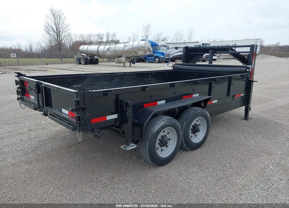 2026 TEXAS PRIDE TRAILERS 14' DUMP GOOSENECK VIN: 7HCGD1428TB083058