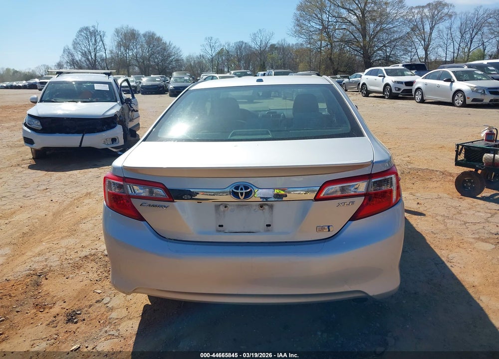 2014 TOYOTA CAMRY HYBRID XLE VIN: 4T1BD1FK1EU110272