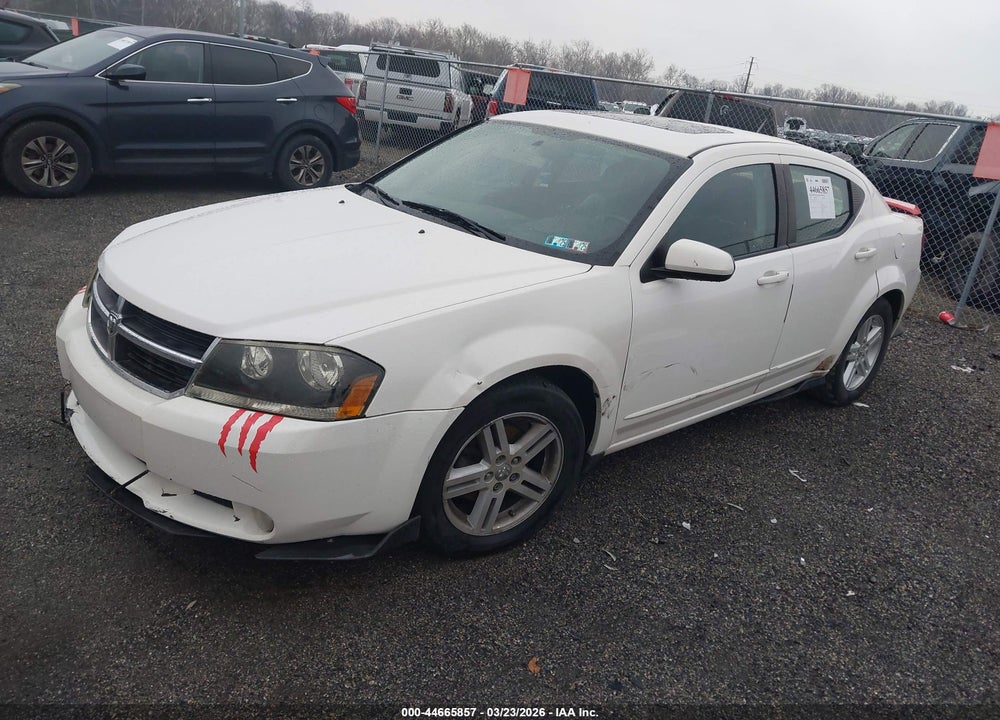 2010 DODGE AVENGER R/T VIN: 1B3CC5FB1AN234583