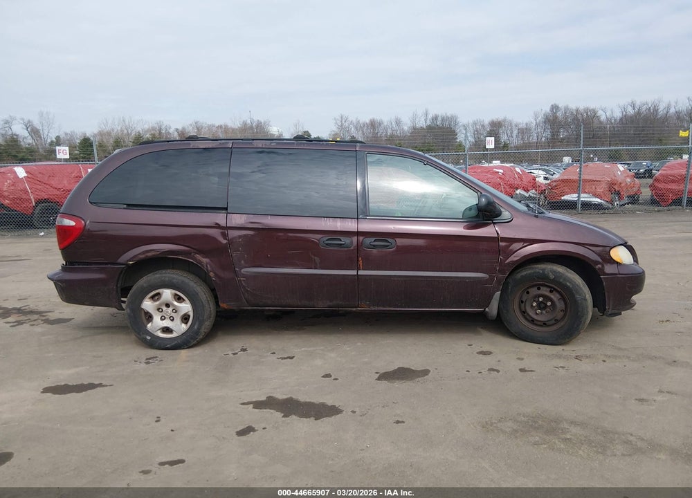 2003 DODGE GRAND CARAVAN SE VIN: 1D8GP24R23B296034