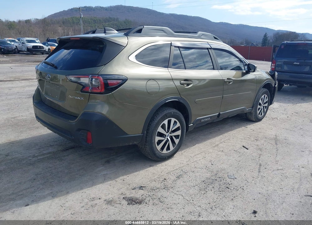 2020 SUBARU OUTBACK PREMIUM VIN: 4S4BTACC0L3215467