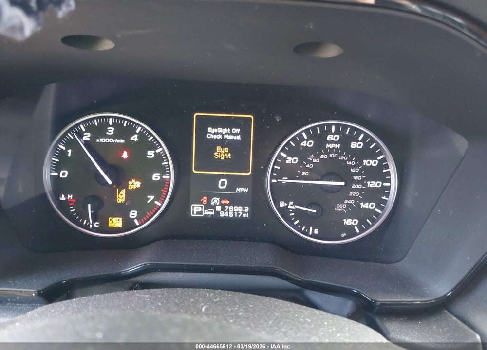2020 SUBARU OUTBACK PREMIUM VIN: 4S4BTACC0L3215467