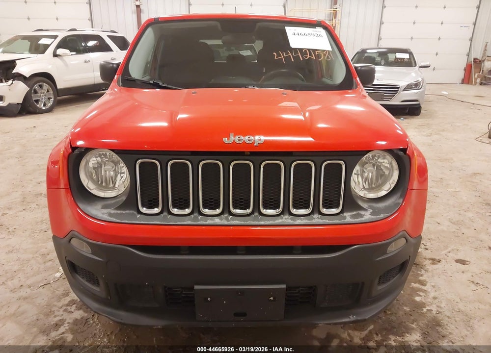 2017 JEEP RENEGADE SPORT 4X4 VIN: ZACCJBAH2HPG20705