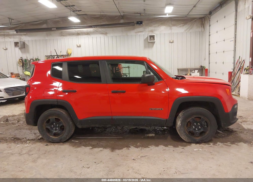 2017 JEEP RENEGADE SPORT 4X4 VIN: ZACCJBAH2HPG20705