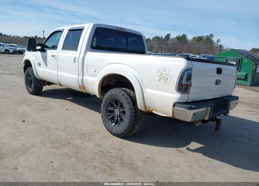 2011 FORD F-350 LARIAT VIN: 1FT8W3BT2BEC18277