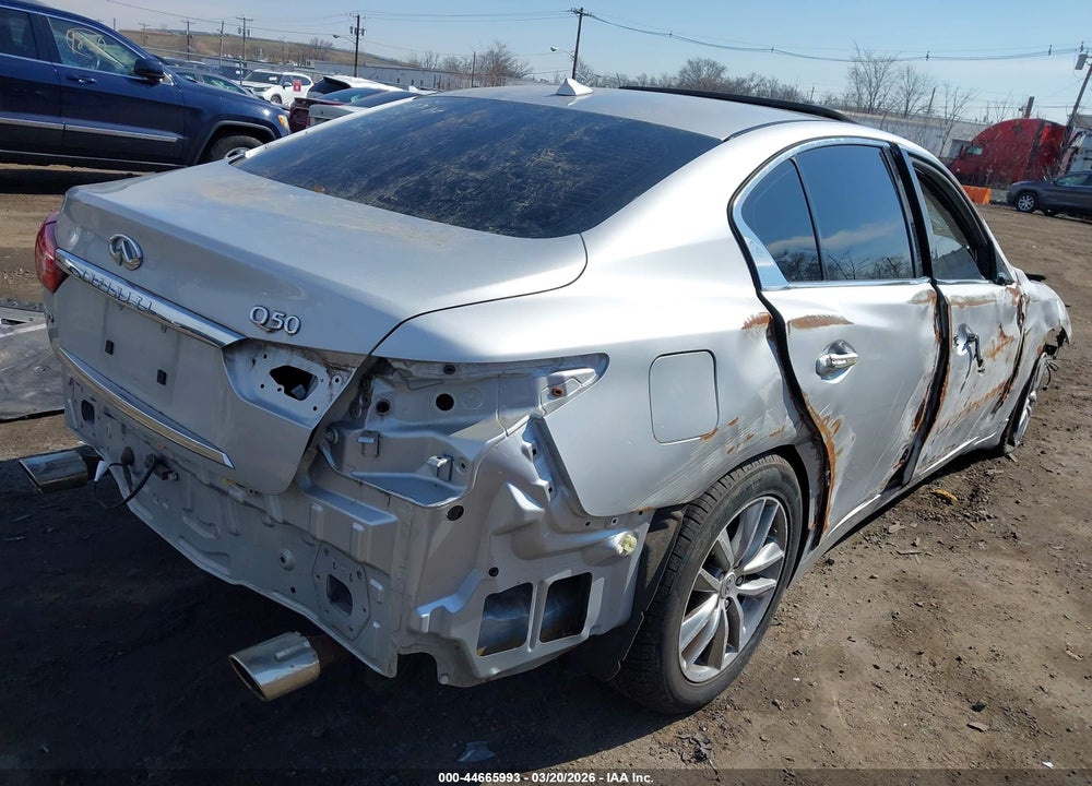 2014 INFINITI Q50 PREMIUM VIN: JN1BV7AR4EM688300