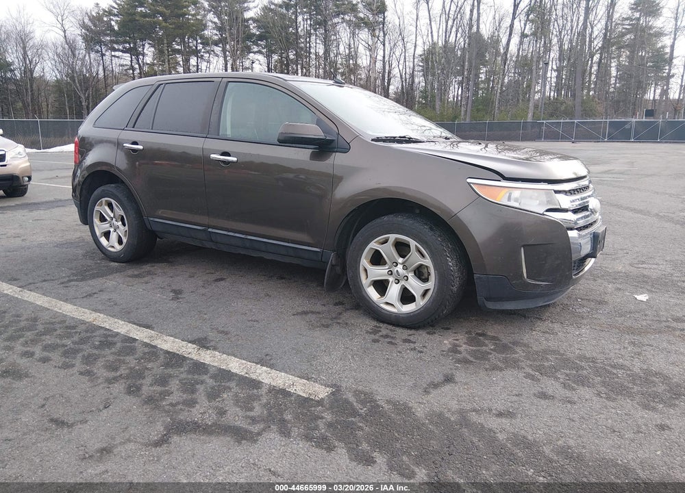 2011 FORD EDGE SEL VIN: 2FMDK4JC9BBB36782