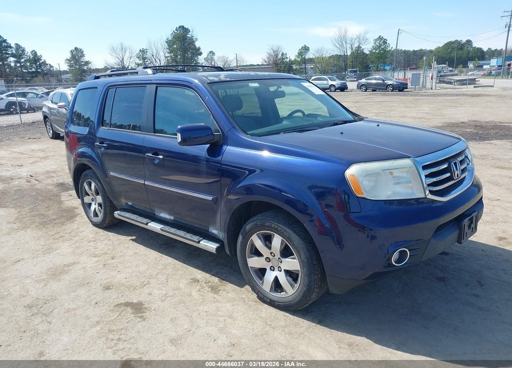 2015 HONDA PILOT TOURING VIN: 5FNYF4H99FB035772