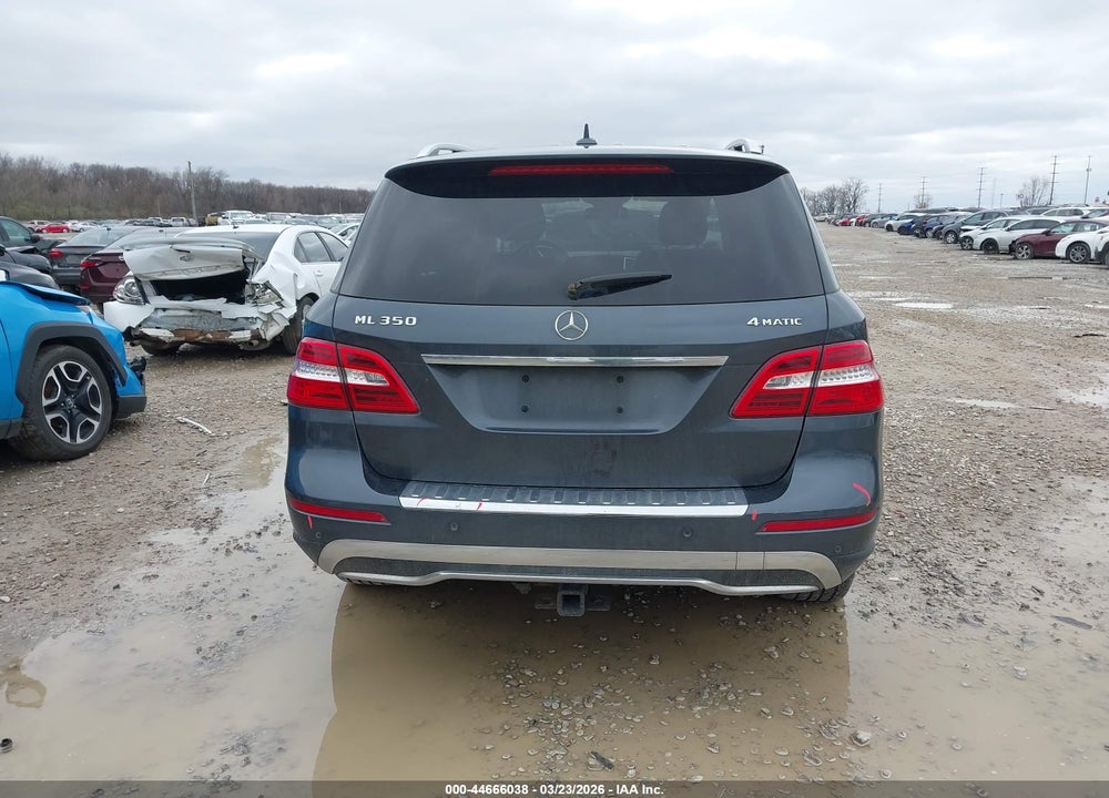 2015 MERCEDES-BENZ ML 350 4MATIC VIN: 4JGDA5HBXFA501428
