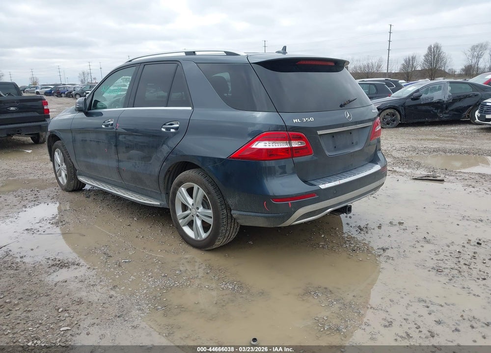 2015 MERCEDES-BENZ ML 350 4MATIC VIN: 4JGDA5HBXFA501428