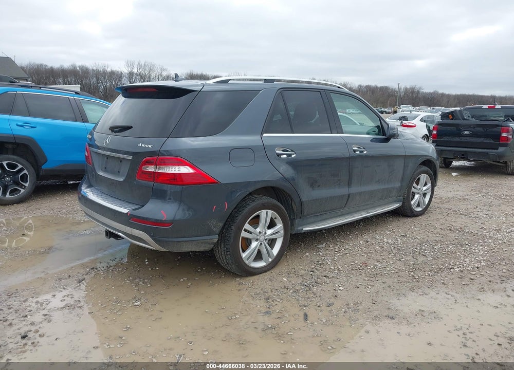 2015 MERCEDES-BENZ ML 350 4MATIC VIN: 4JGDA5HBXFA501428