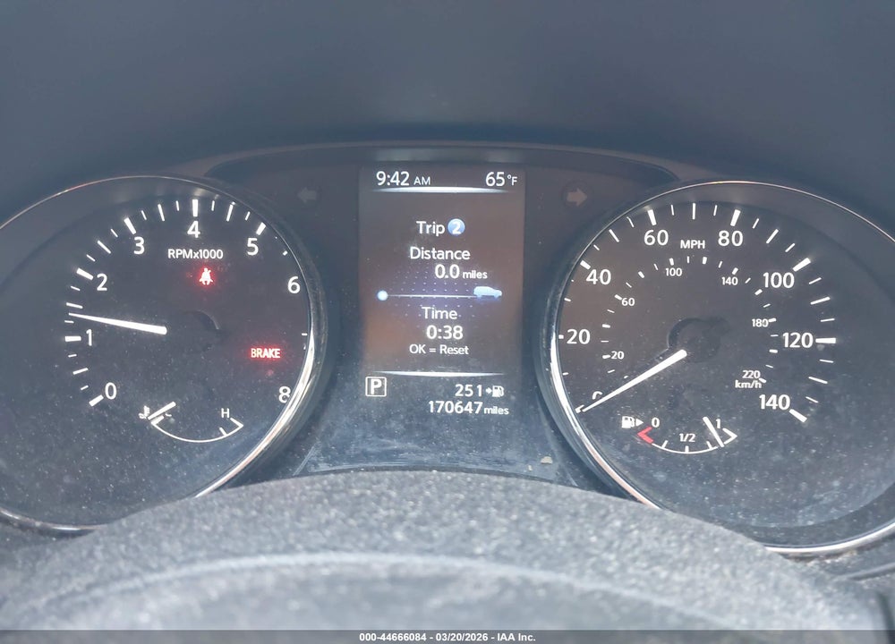 2017 NISSAN ROGUE SV VIN: JN8AT2MT0HW151610