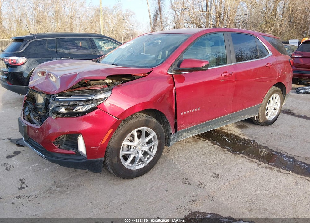 2022 CHEVROLET EQUINOX AWD LT VIN: 3GNAXUEV6NL178864