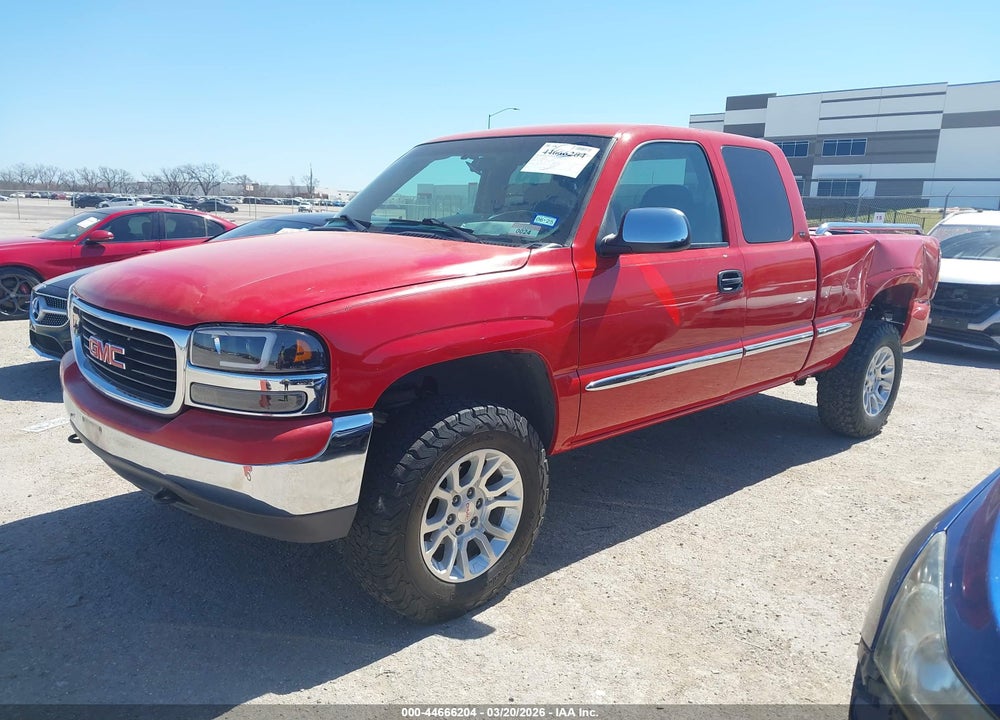 1999 GMC SIERRA 1500 SLE VIN: 2GTEC19V5X1567644