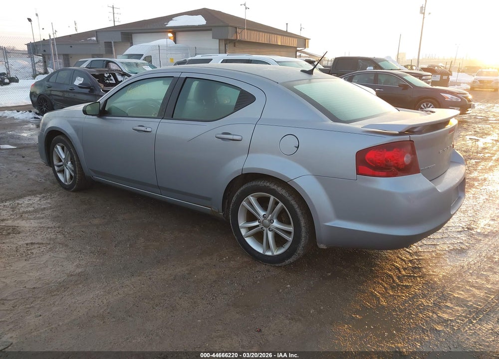 2013 DODGE AVENGER SE V6 VIN: 1C3CDZAG2DN770019