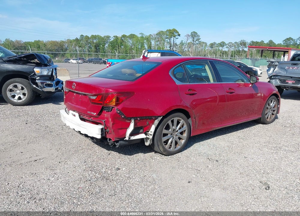 2014 LEXUS GS 350 VIN: JTHBE1BL2E5036319