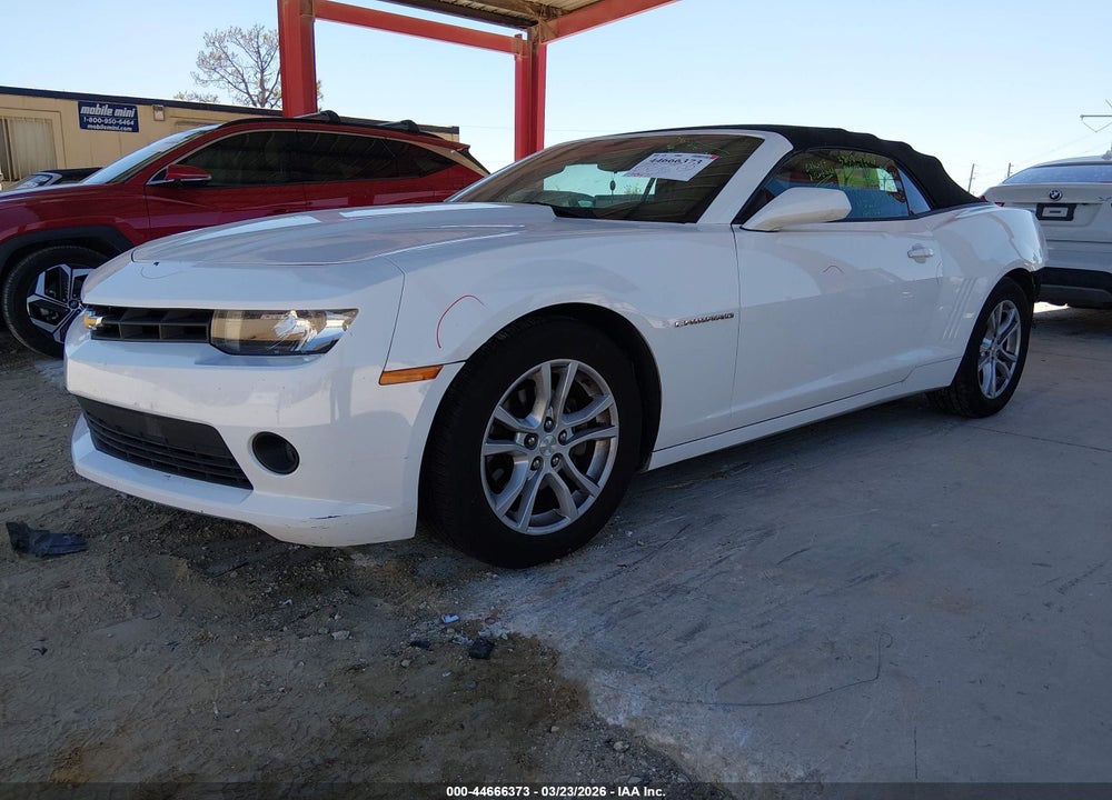 2015 CHEVROLET CAMARO 1LT VIN: 2G1FD3D39F9270498