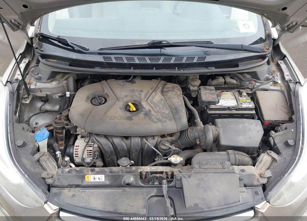 2014 HYUNDAI ELANTRA SE VIN: 5NPDH4AE7EH530004
