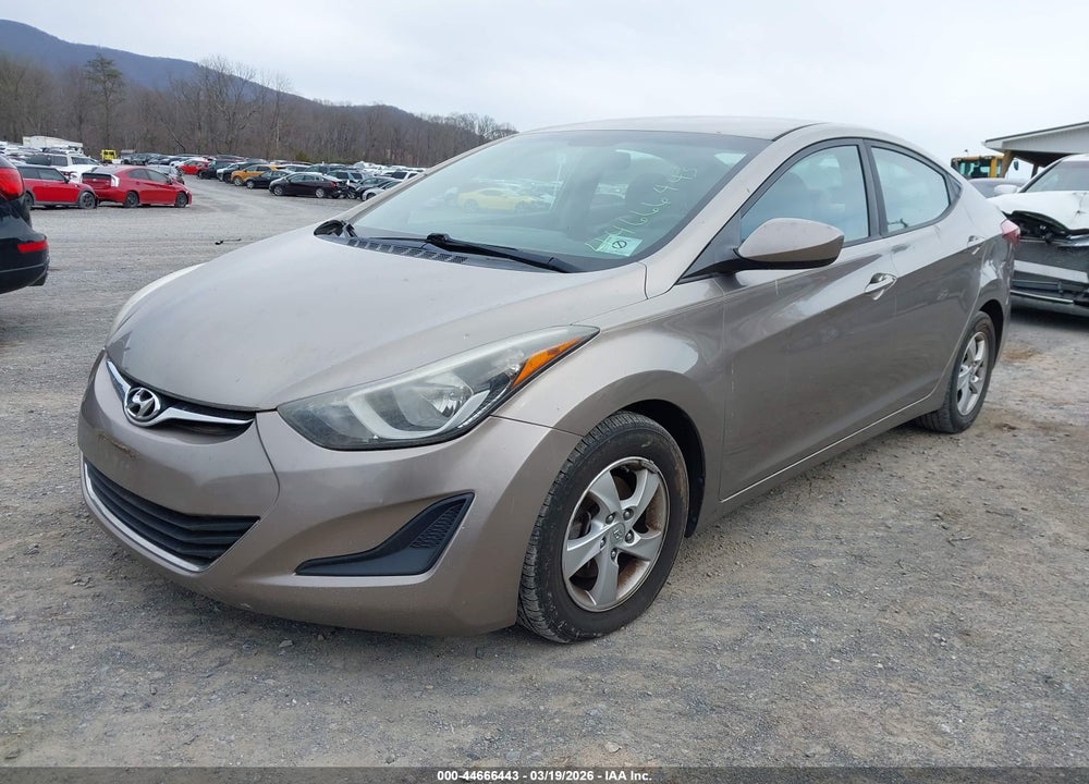 2014 HYUNDAI ELANTRA SE VIN: 5NPDH4AE7EH530004