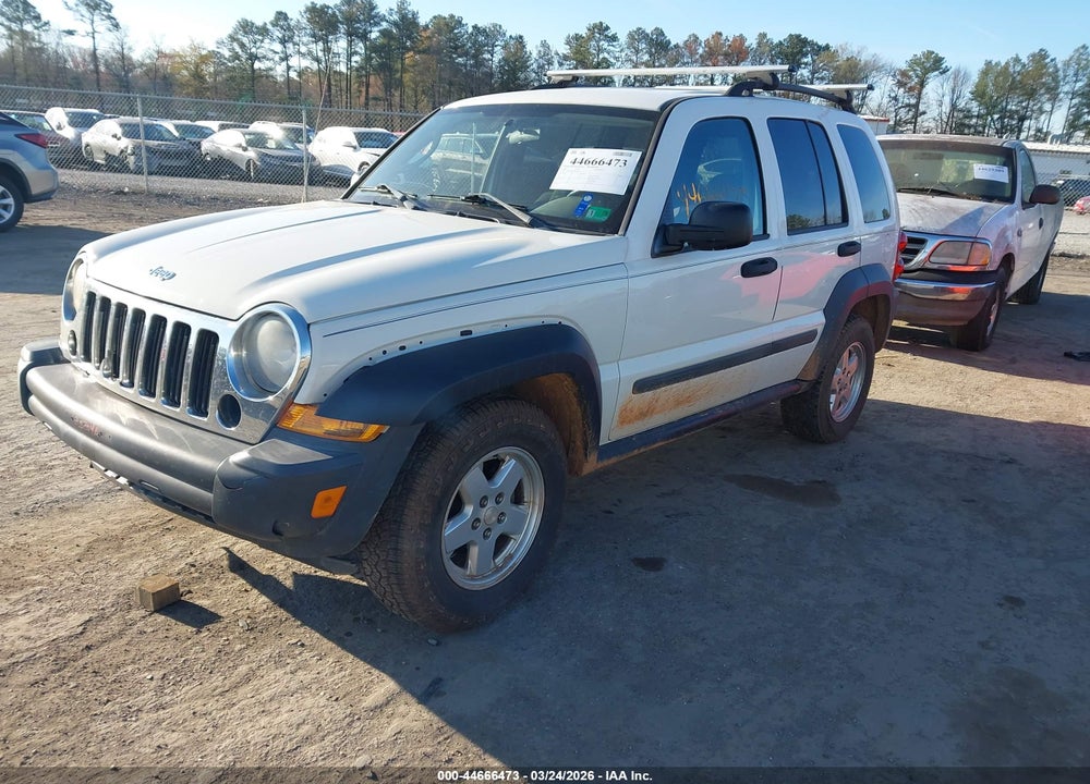 2007 JEEP LIBERTY SPORT VIN: 1J4GL48K37W708523