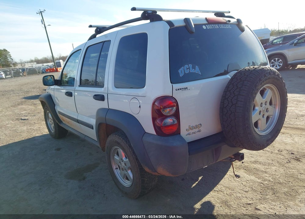 2007 JEEP LIBERTY SPORT VIN: 1J4GL48K37W708523