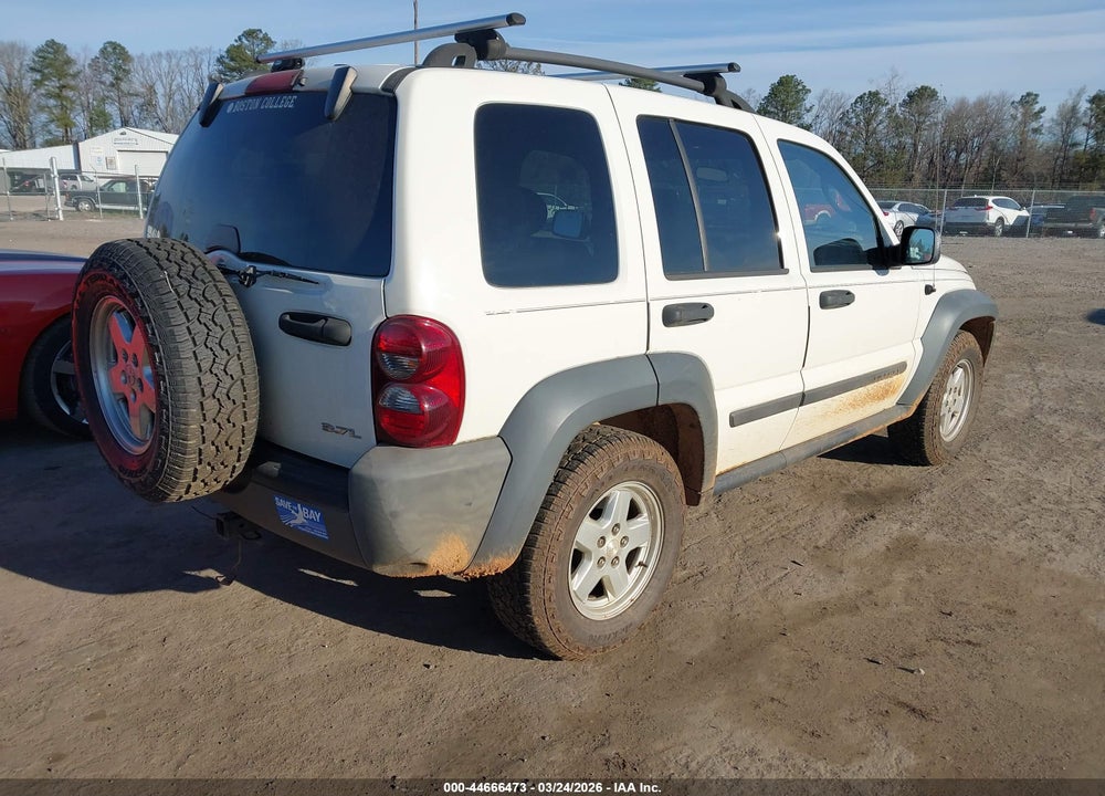 2007 JEEP LIBERTY SPORT VIN: 1J4GL48K37W708523