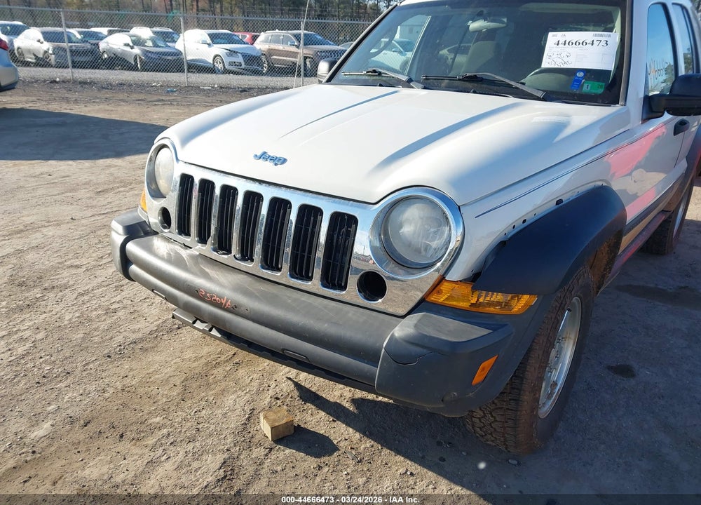 2007 JEEP LIBERTY SPORT VIN: 1J4GL48K37W708523