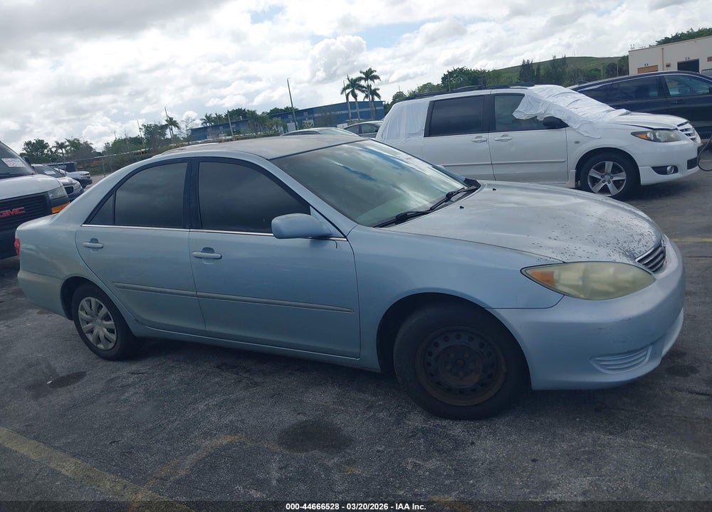 2005 TOYOTA CAMRY LE VIN: 4T1BE32K05U995739