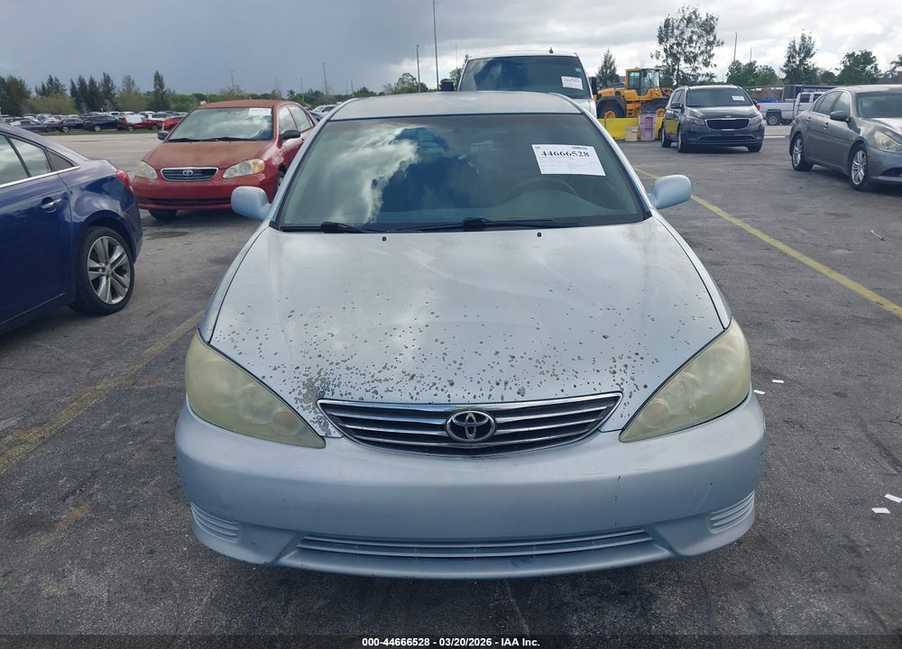 2005 TOYOTA CAMRY LE VIN: 4T1BE32K05U995739