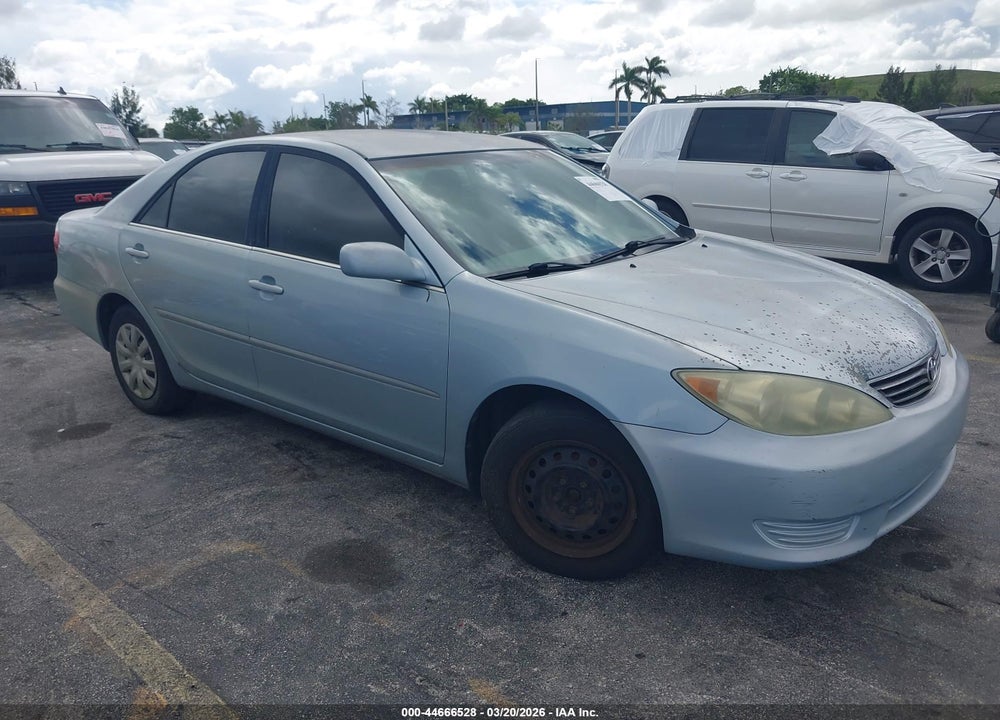 2005 TOYOTA CAMRY LE VIN: 4T1BE32K05U995739