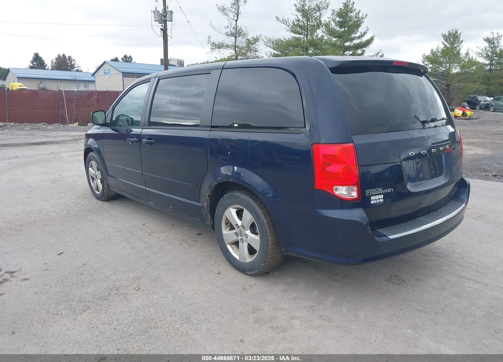 2013 DODGE GRAND CARAVAN SE VIN: 2C4RDGBG2DR560967