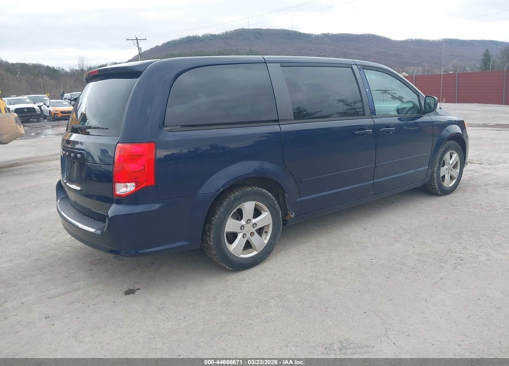 2013 DODGE GRAND CARAVAN SE VIN: 2C4RDGBG2DR560967