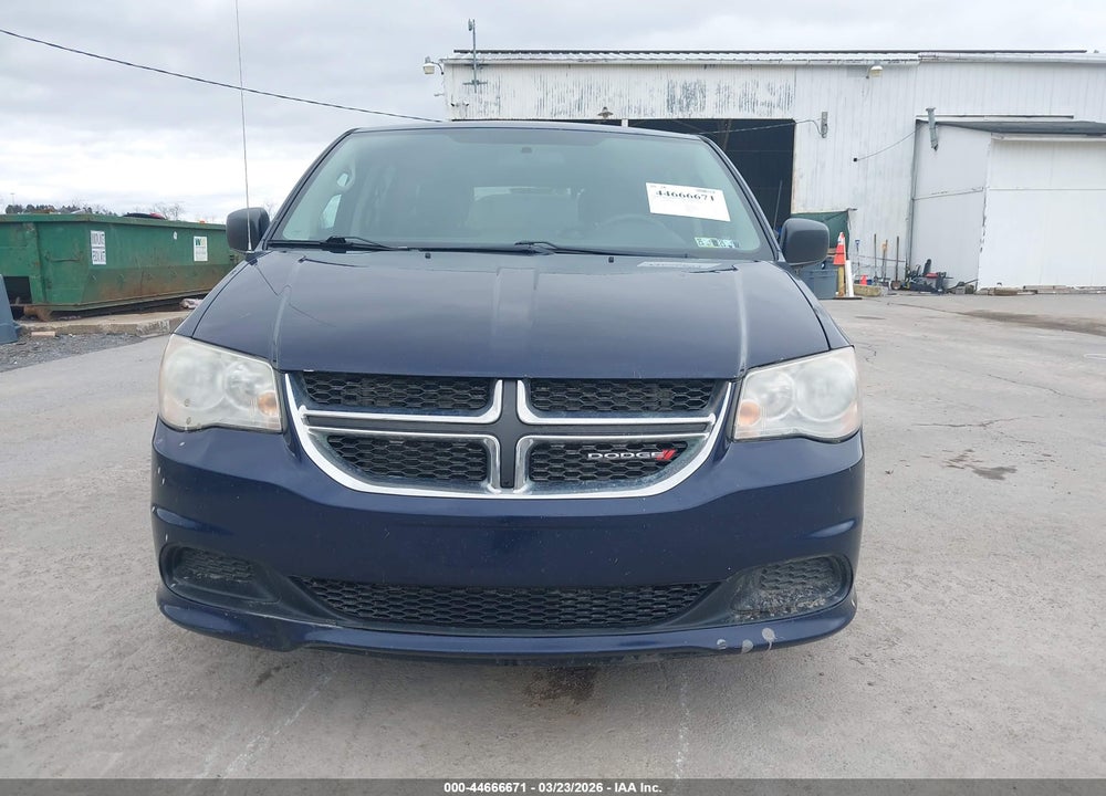2013 DODGE GRAND CARAVAN SE VIN: 2C4RDGBG2DR560967